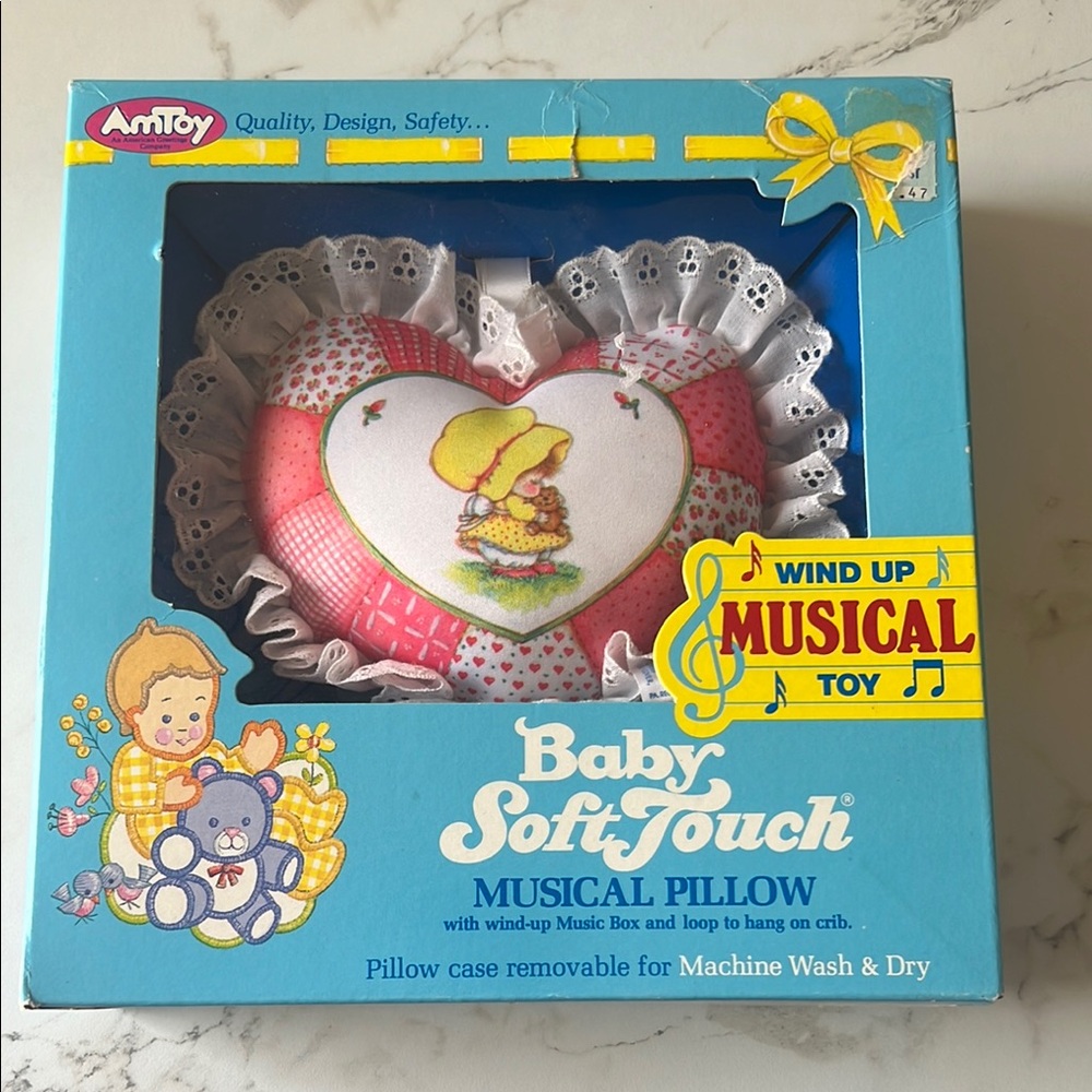 AmToy Baby Soft Touch Musical Pillow